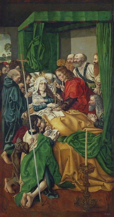 Morte della Vergine da Master of Sisla